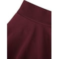 thumbnail image 4 of Women's Casual Stretchy Flared Pleated Mini Skater Skirt with Shorts, 4 of 6