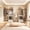 Beige Oak, variant on iSunirm Closet System with Drawer, 54''W Walk-in Closet Organizer System 2-Piece Set with Hanging Rods and Pant-Rack, Storage Unit for Closet, Bedroom, Black