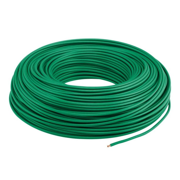 Cable THW-LS/THHW-LS CE RoHS IUSA 8 AWG en Caja 100 M Verde