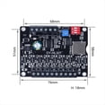 thumbnail image 4 of Dispositivo de Transmisión de Voz DC9-24V 60W, Placa de Sonido, Disparador de Bajo , Reproducción Individual de MP3, Tarjeta TF, Unidad USB, 4 of 5