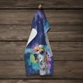 thumbnail image 4 of Carolines Treasures DAC2581KTWL 25 x 15 in. Unisex Hippie Dawg 100 Percent Cotton Kitchen Towel, 4 of 5