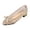Gold, variant on Breathable Mesh Lace Up Fashion Casual Shoes Pointed Toe Flat Comfortable Lightweight On Sneakers For Daily Wear