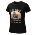thumbnail image 6 of Luca Brasi Fish Market Women’s Short Sleeve Cotton T-Shirt HD Graphic Printed Tee Casual Crew Neck Top XL, 6 of 7