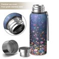 thumbnail image 2 of 20 Oz Pioneer Flower Coffee Tumbler Double Wall Insulated Stainless Steel Water Bottle | Metal Reusable Thermoses Flask with Cup Cap | Leak & Sweat Proof with Anti-Dust Lid, 2 of 7