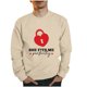 thumbnail image 1 of Sudaderas sin capucha para hombre, estilo casual, a la moda, con cuello redondo, estampado, de manga larga, blusas de manga larga y cuello redondo, blusas de poliéster para hombre, 1 of 3