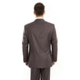 thumbnail image 3 of Mens Suit Two Piece One Button Peak Lapel Solid Suits, 3 of 6