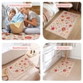thumbnail image 3 of Bleum Cade 2x3 Small Area Rugs for Entryway, Boho Floral Washable Rug, Non Slip Door Mat Indoor Ourdoor, Soft Faux Wool Low-Pile Welcome Door Mat for Hallway Laundry, 3 of 10