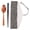 G, variant on Uioepy Final Sale Japanese Threaded Spoon, Fork And Chopsticks 2-Piece Set 2005 2-Piece Set Of Japanese Portable Chopsticks And Spoon Set To Carry Tableware Tableware Stainless Steel Bowl