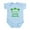 Sky Blue, variant on CafePress - Irish Mommy's Lucky Charm Infant Bodysuit - Baby Light Bodysuit, Size Newborn - 24 Months