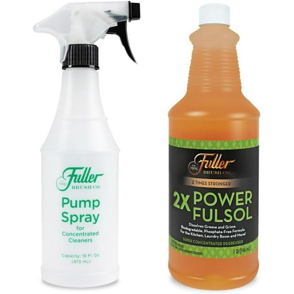 2X Power Fulsol Degreaser   Fuller Pump Spray Bottle