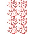 thumbnail image 3 of Mini Paper Clip, 100Pcs Present Lovely Decor Hand Design Office Paperclip  For Document Red,Pink,Yellow, 3 of 8