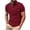 Wine, variant on StSilkitty Mens Casual Golf Shirts Short Sleeve Collared Button T-Shirt with Pocket Summer Lightweight Tops