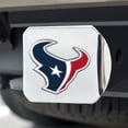 thumbnail image 2 of Fan Mats 22564 4.5 x 3.37 in. Houston Texans Emblem on Chrome Hitch Cover, 2 of 3