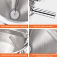 thumbnail image 4 of Funnel Dispenser, Easy To Use Stainless Steel Automatically Spring Back Batter Dispenser  for Bakery, 4 of 7