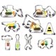 thumbnail image 1 of Construction Cookie Cutter Set - 9 Pieces - Excavator Bulldozer Dump Truck Hammer Wrench T, 1 of 3