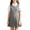 Grey, variant on Coerni Girls Pleated School Uniform Dress Knee Length A-Line Tank Dress Preppy Style Toddler & Teen Sleeveless Jumper Dress 3-18 Years