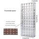 thumbnail image 2 of Chocolate de plástico transparente duro Para el molde, varios tipos de dulces Para moldes, 2 of 11