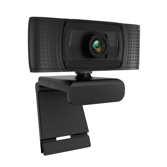 Anivia 1080p HD Fixed Focus Webcam, USB Camera with Microphone Free Cover Slide,Video Calling Computer Camera, Built-in Mic, Flexible Rotatable Clip(The Tripod not Included&Ship from USA）