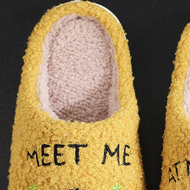 Pantufla Zapatilla Mujer Hombre Meet Me At Midnight Winter (38-39 Talla 37-38 Pies) Amarillo Wdftyju Tenis De Mujer Tenis De Hombre