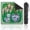 Color 3, variant on Mahjong Mat 31.5" x 31.5" Pug Dog Flowering Tree Blue White Ceramic Pot Green Decorative Folk Non-Slip Noise Reduction American Mahjong Tiles Table Cover for Dominoes Poker Card Board Games Gift