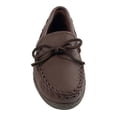 thumbnail image 5 of Minnetonka Women's Moosehide Classic Slip-On,Chocolate,6 M US, 5 of 6