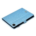 thumbnail image 6 of SaniMore for iPad Pro 11 2024Magnetic Clasp Case, PU Leather Case with Card Slot & Kickstand Pencil Holder Shockproof Protective Case for iPad Pro 11 2024 Women Men, Blue, 6 of 10