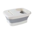 thumbnail image 2 of Giunmcul Foldable Foot Bath Bucket with Lid Handle Massage Acupoints Portable Spa Basin for Home, 2 of 7
