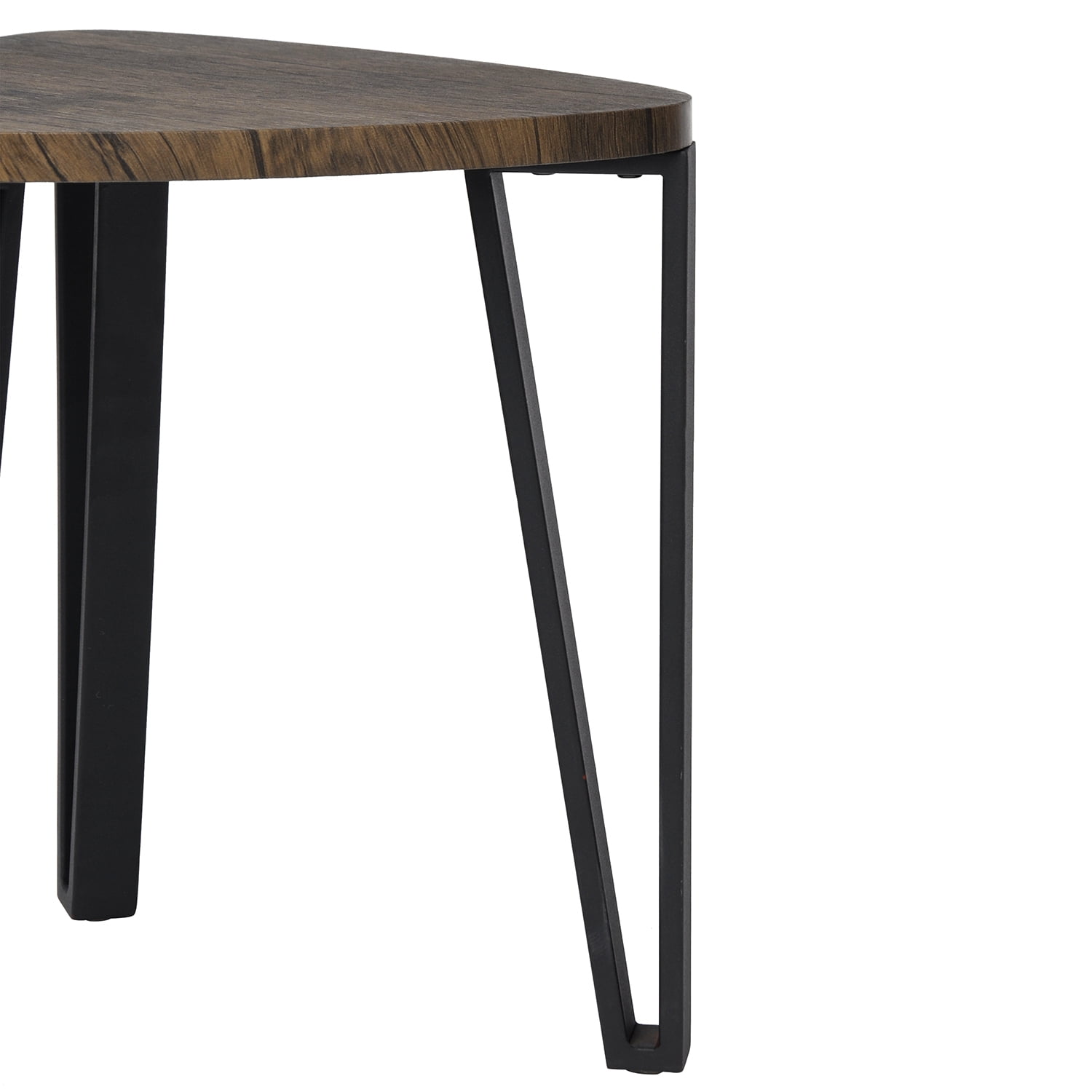Kepooman Industrial Nesting-Tables Living Room Coffee Table Sets of 3, Stacking End Side Tables Nightstands Vintage Night Tables for Bedroom Home Office, Dark Brown Kepooman Industrial Nesting-Tables Living Room Coffee Table Sets of 3, Stacking End Side Tables Nightstands Vintage Night Tables for Bedroom Home Office, Dark Brown