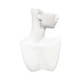 thumbnail image 2 of Silvertone Mini Year 2020 Crystal Madison Leverback Earrings, 2 of 2