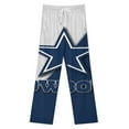 thumbnail image 3 of Football Cowboys Pajama Pants Comfortable Elastic Waist Pajamas Fashion Sleepwear Bottoms Plus Size Homewear, 3 of 6