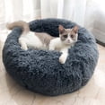 thumbnail image 2 of Labymos Lit Rond en Peluche Douce pour Animaux de Compagnie Chiens Chats Coussin Chaud Confortable Lavable, 2 of 8