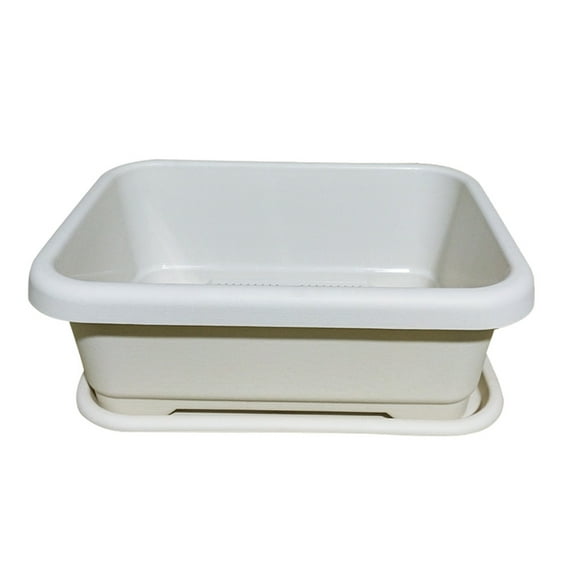 PTOOTP 1Ud Maceta Para Plantas De Verduras Con De Drenaje Ideal Para Jardín Y