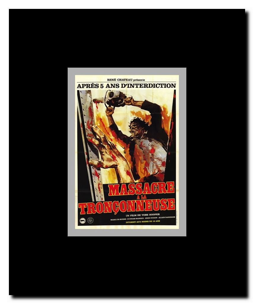 The Texas Chainsaw Massacre Framed Movie Poster