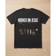 thumbnail image 2 of Trenditee Unisex Hooked on Jesus Fishing Graphic Comfort Colors Crew Neck T-Shirt, 2 of 5