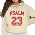 thumbnail image 3 of Psalm 23 Christian Hoodie – The Lord Is My Shepherd Bible Verse Pullover, Unisex Jesus Faith Hoodie, Religious Gift for Men and Women, 3 of 7