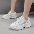 thumbnail image 1 of Zapatillas de deporte con plataforma de malla transpirable para mujer a la moda, zapatos viejos informales Wmkox8yii shalkjhdk1943, 1 of 1