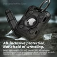 thumbnail image 2 of OFOCSE AirTag Holder Compatible with Air Tag Rugged Case with Keychain Heavy Duty Shockproof Case-Dark Green, 2 of 5