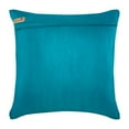thumbnail image 3 of Throw Pillow Covers, Blue Cushion Cover&nbsp;Couch 16x16 inch (40x40 cm), Silk Throw Pillows For Couch, Circles & Dots, Illusion, Sequins Embellished, Modern Designer Fabric - Aqua Touch, 3 of 3