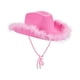 thumbnail image 3 of Sombrero de Mezclilla con Decoración para Mujer, Sombrero de Mezclilla con Plumas, Disfraz para Despedida de Soltera, Halloween y Carnaval., 3 of 3