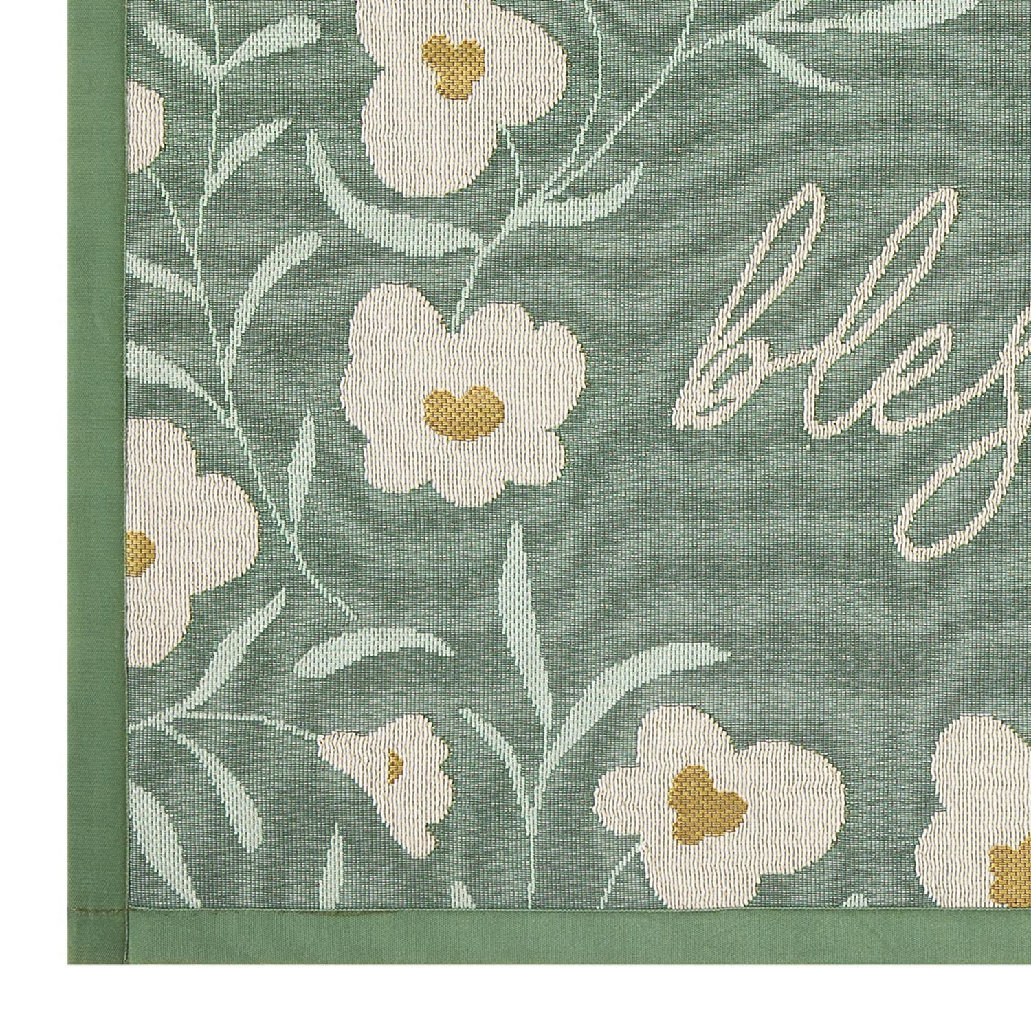 Mainstays Blessed Indoor Kitchen Rug - 20" x 30" - 65% Polypropylene/ 35% Polyester - Green, 65% PP/35% Polyester, 20X30