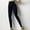 Black, variant on pstuiky Workout Leggings, Solid Color Athletic Long Elastic Seamless Hip Lifting High Waisted Pants Drying Modern Fit Workout Pants Army Green L