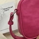 thumbnail image 3 of Bolso de mano de PU mini bolso de mano con cremallera nuevo bolso cuadrado pequeño retro bolso de hombro Joker rosa, 3 of 6