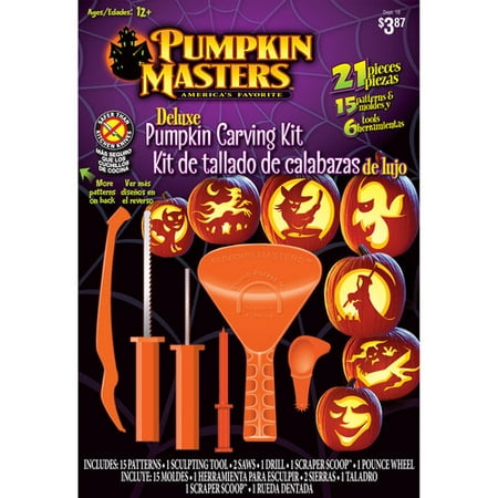 Pumpkin Masters Deluxe Pumpkin Carving Kit - Walmart.com