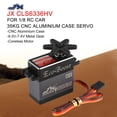 thumbnail image 3 of JX CLS6336HV 35KG Digital Metal Gear Coreless Servo for 1/8 RC Car Airplane, 3 of 16