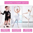 thumbnail image 6 of Uboway Ballet Foot Stretcher, Portable Dance Stretching Equipment with Elastic Stretch Band, Two Pads, Leg Strap, Small Bag for Easy Carry, Foot Stretcher for Dancers, Yoga People, 6 of 7