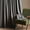 Gray, variant on Top Finel 100% Blackout Velvet Pleated Window Shades, 52 x 84 Inch, Gray