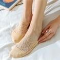 thumbnail image 4 of Baqcunre Ankle Socks for Women, Women's Lace No Show Liner Non Slip Cotton Bottom for Sneaker Lofer, Ankle Socks Men, No Show Socks Womens, 4 of 7