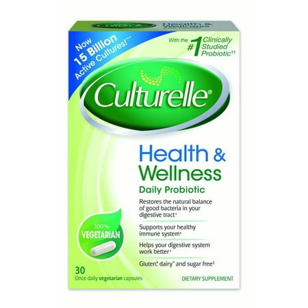 Culturelle Santé et bien-être 100% végétarien quotidien Soutien immunitaire Formule - 30 CT