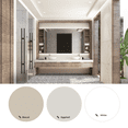 thumbnail image 5 of The Tile Life Stately Tre Basketweave Pearl Attraction Polished Porcelain Mosaic Floor & Wall Tile, 9.5 x 14 in, 6-Piece, 5 of 14