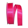 thumbnail image 1 of Reliant Ribbon 92575W-222-09K Satin Value Wired Edge Ribbon - Fuchsia - 1.5 in. x 50 yards, 1 of 1